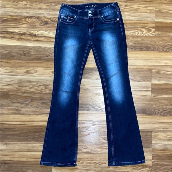 Vanity Denim - Vanity Women’s Dark Wash Jeans
